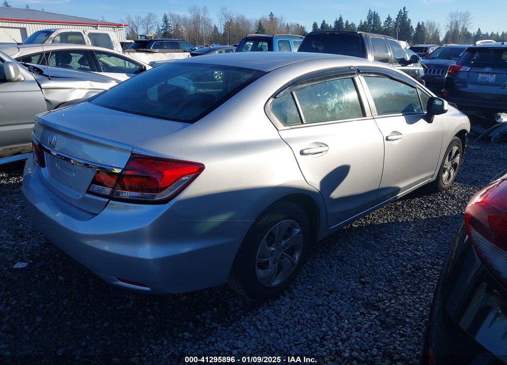 2013 HONDA CIVIC LX VIN: 19XFB2F5XDE279182