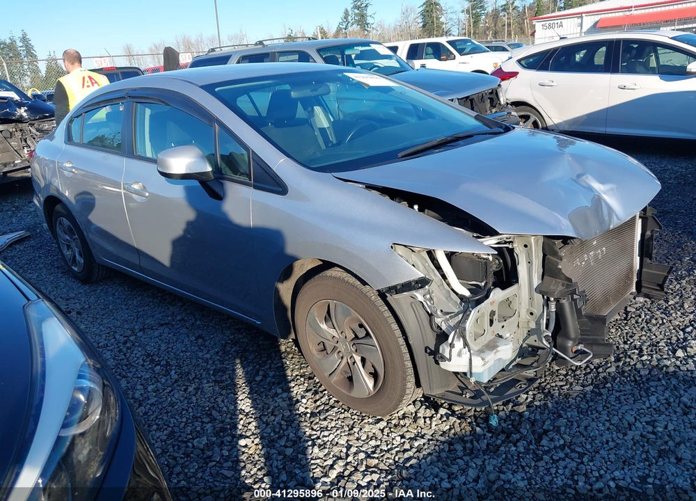 2013 HONDA CIVIC LX VIN: 19XFB2F5XDE279182