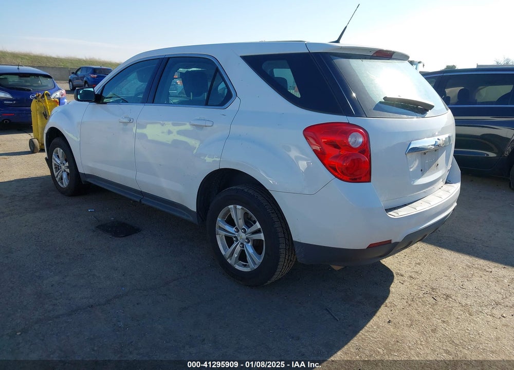 2013 CHEVROLET EQUINOX LS VIN: 1GNALBEK9DZ121832