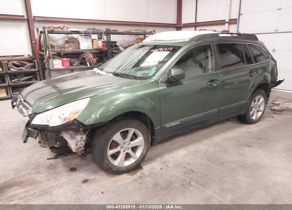 2013 SUBARU OUTBACK 2.5I PREMIUM VIN: 4S4BRCCC0D1295764