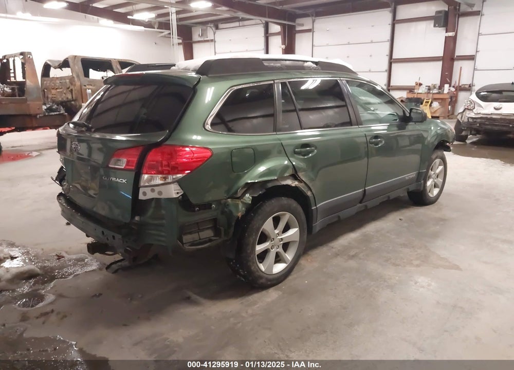 2013 SUBARU OUTBACK 2.5I PREMIUM VIN: 4S4BRCCC0D1295764