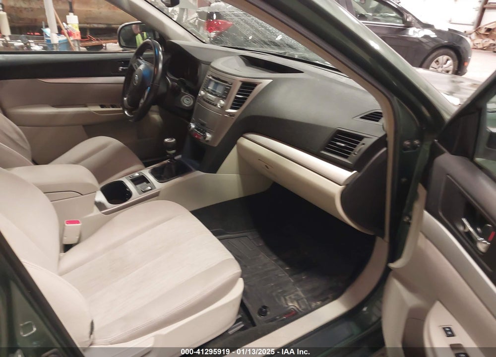 2013 SUBARU OUTBACK 2.5I PREMIUM VIN: 4S4BRCCC0D1295764