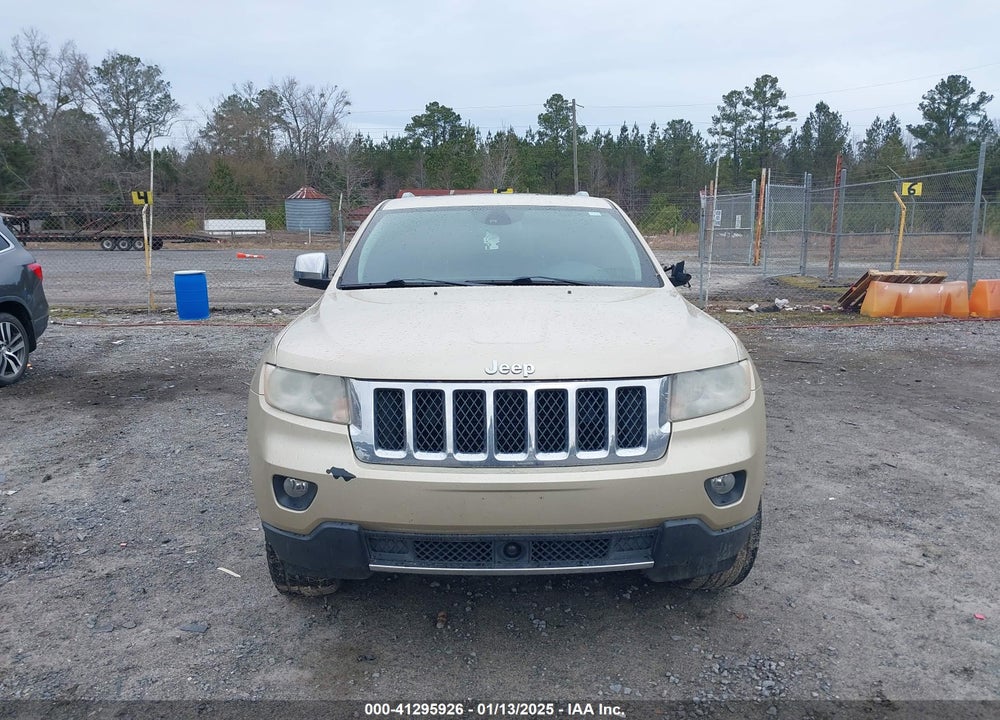 2011 JEEP GRAND CHEROKEE OVERLAND VIN: 1J4RR6GT3BC640554