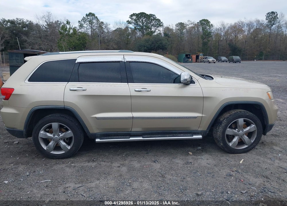 2011 JEEP GRAND CHEROKEE OVERLAND VIN: 1J4RR6GT3BC640554