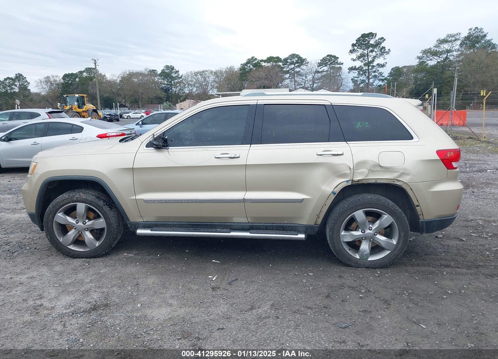 2011 JEEP GRAND CHEROKEE OVERLAND VIN: 1J4RR6GT3BC640554