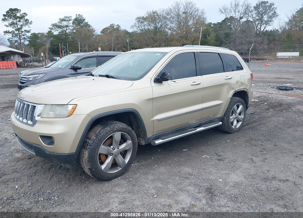 2011 JEEP GRAND CHEROKEE OVERLAND VIN: 1J4RR6GT3BC640554