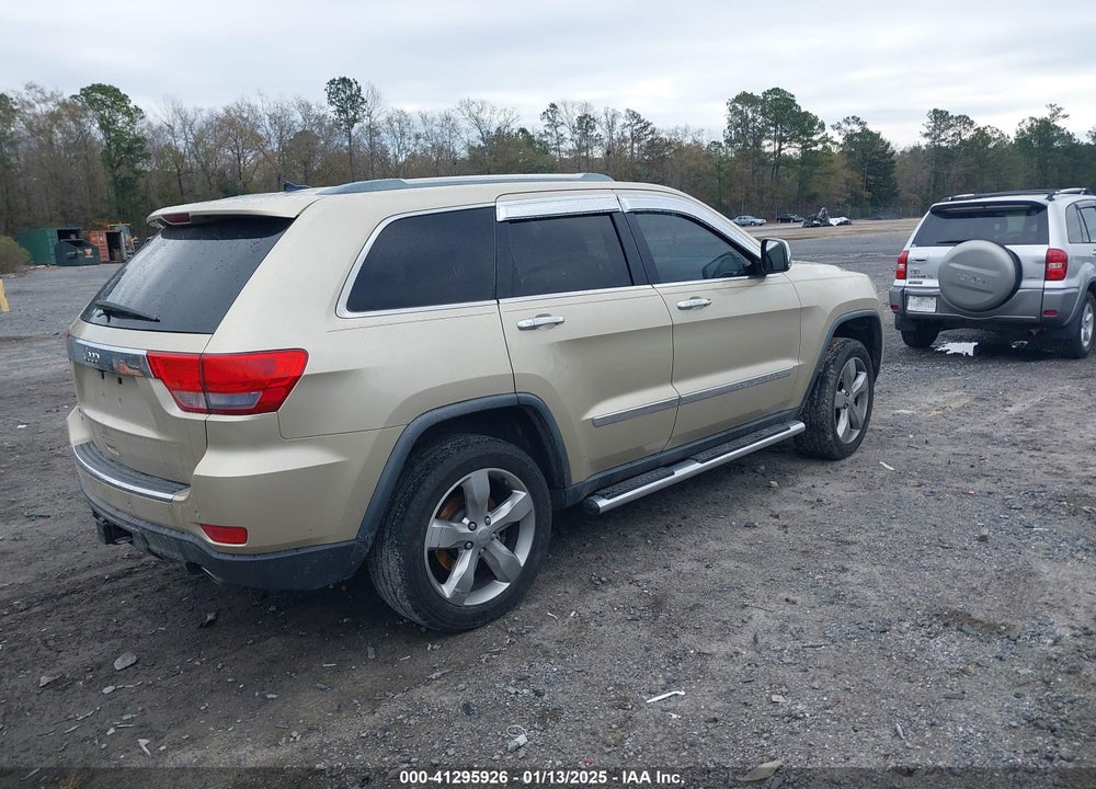 2011 JEEP GRAND CHEROKEE OVERLAND VIN: 1J4RR6GT3BC640554