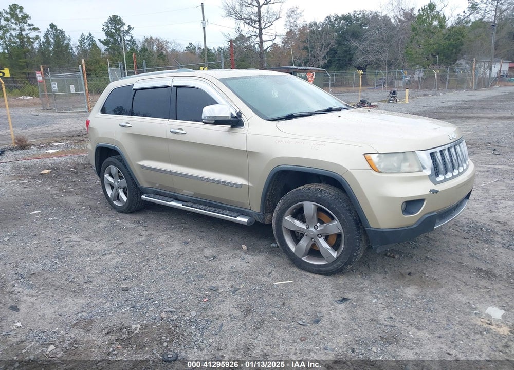 2011 JEEP GRAND CHEROKEE OVERLAND VIN: 1J4RR6GT3BC640554