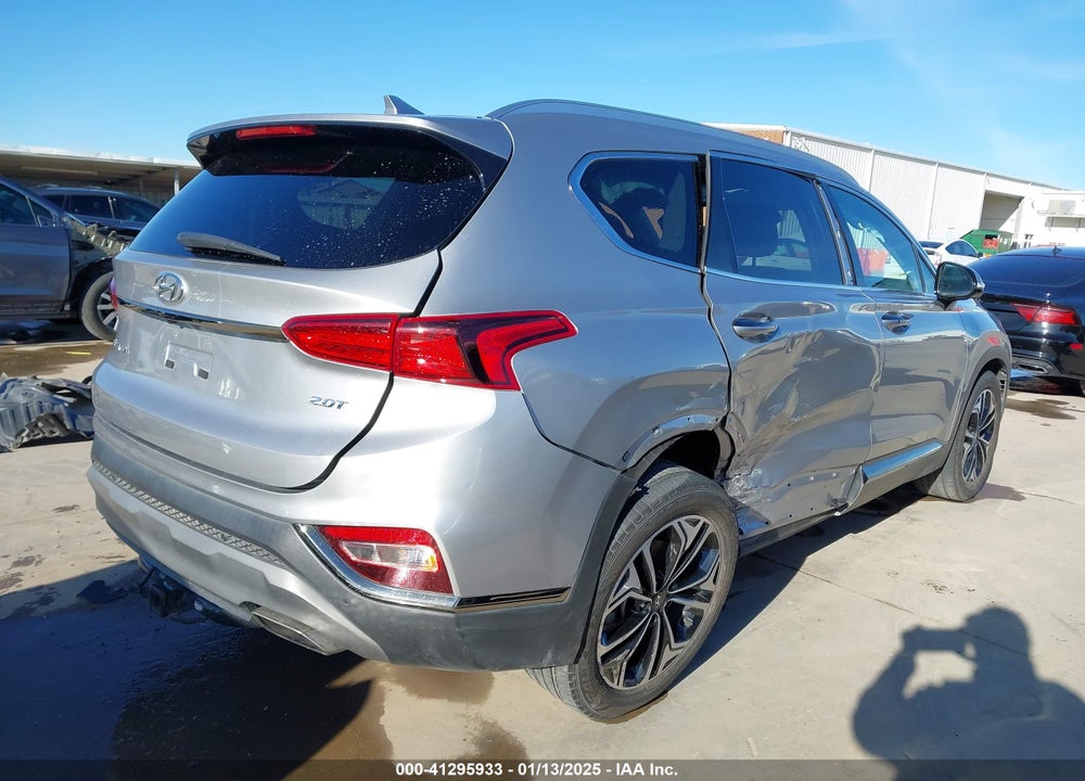 2020 HYUNDAI SANTA FE LIMITED 2.0T VIN: 5NMS53AA6LH301900
