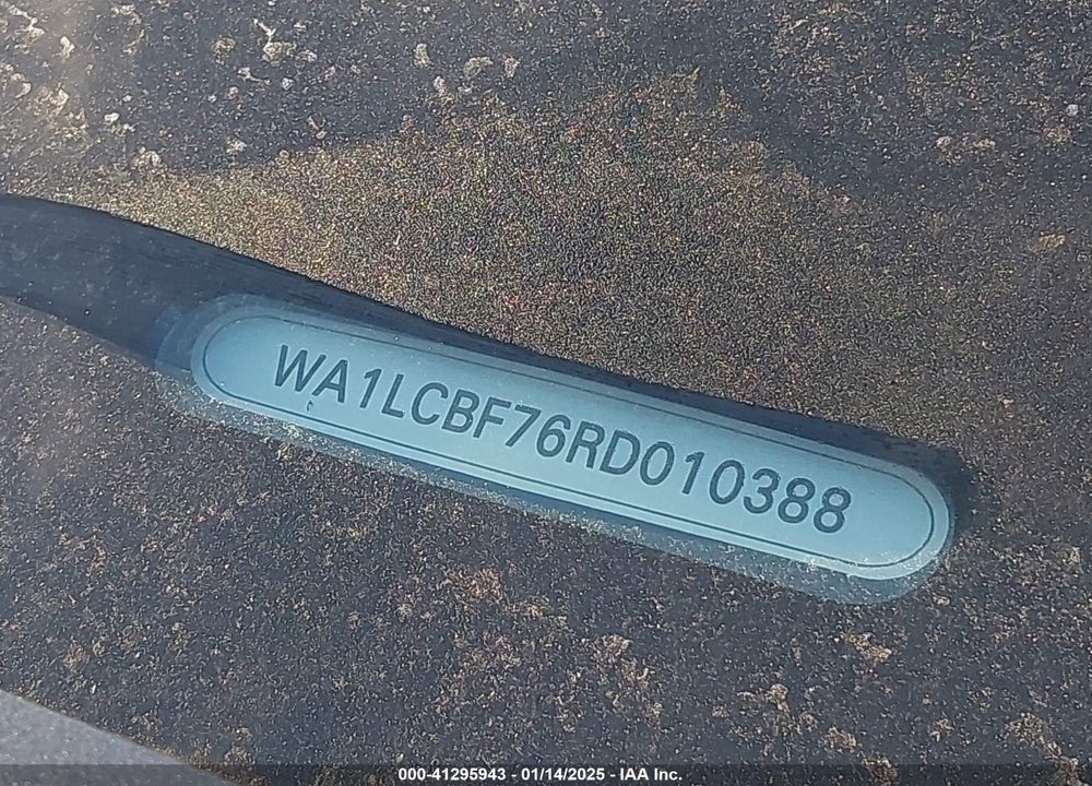 2024 AUDI Q7 VIN: WA1LCBF76RD010388