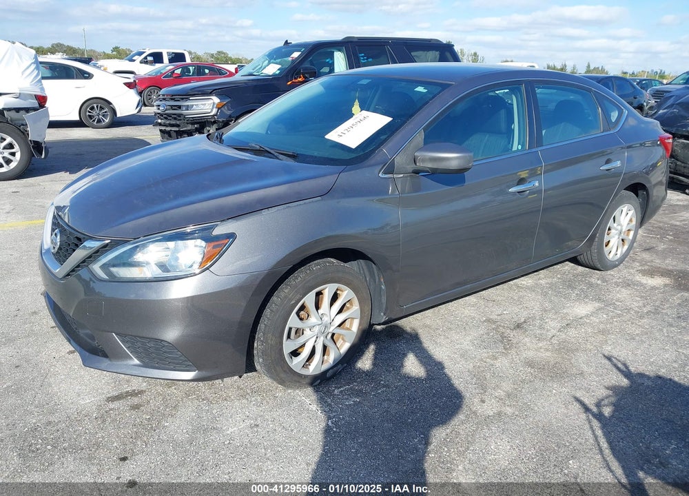 2018 NISSAN SENTRA SV VIN: 3N1AB7AP4JL618285