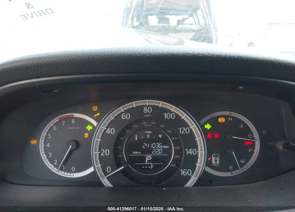 2013 HONDA ACCORD VIN: 1HGCR2F71DA172381