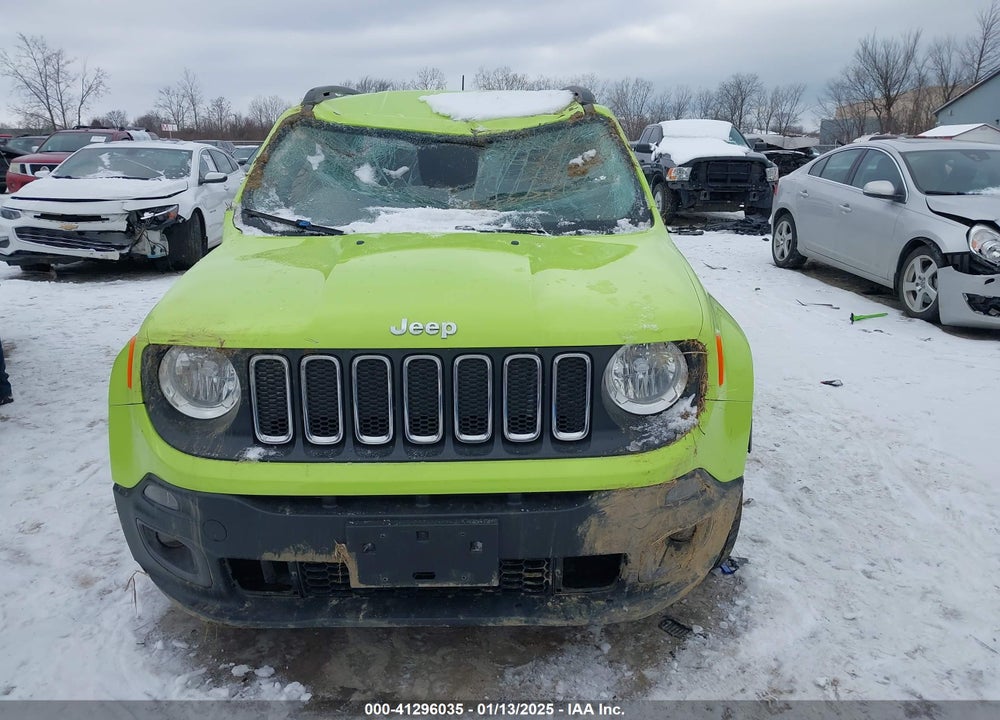 2017 JEEP RENEGADE LATITUDE 4X4 VIN: ZACCJBBB6HPF22433