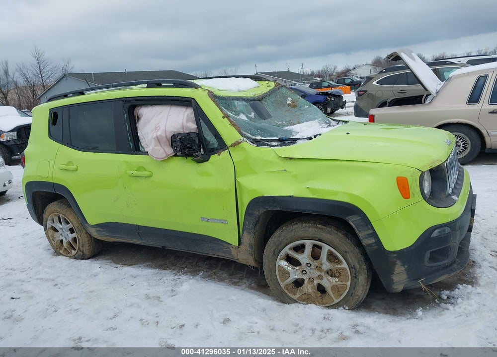 2017 JEEP RENEGADE LATITUDE 4X4 VIN: ZACCJBBB6HPF22433
