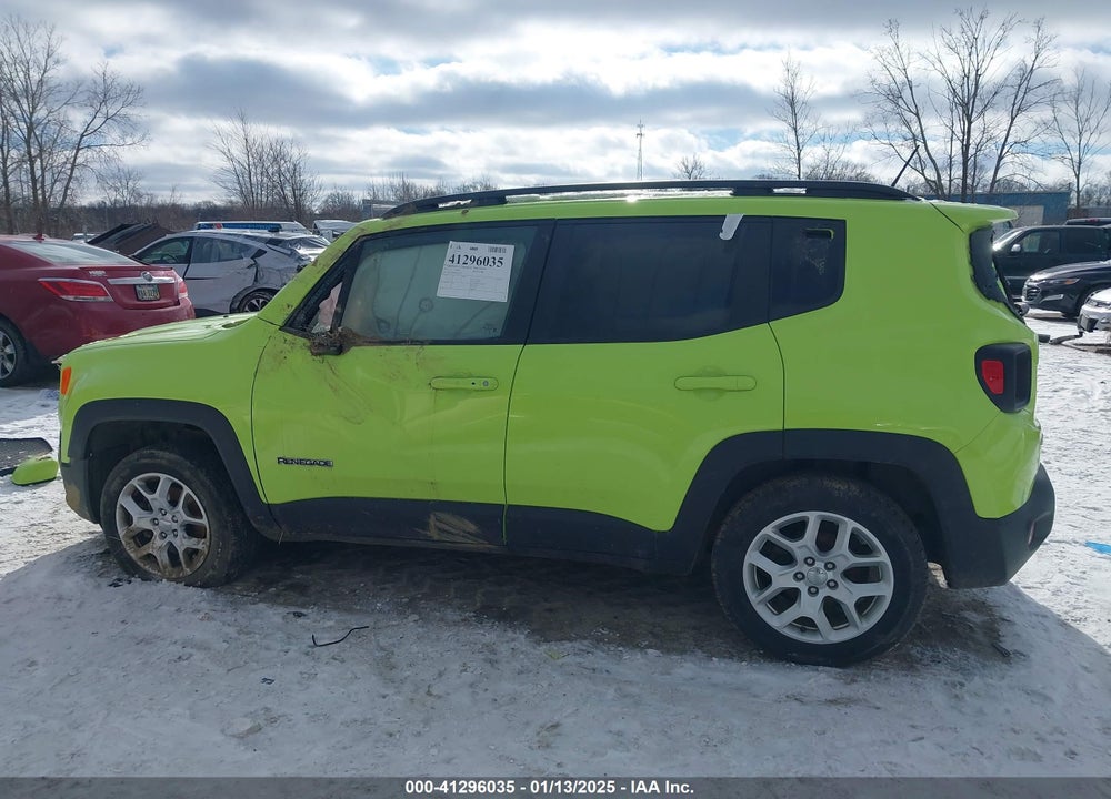 2017 JEEP RENEGADE LATITUDE 4X4 VIN: ZACCJBBB6HPF22433