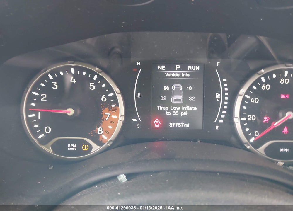 2017 JEEP RENEGADE LATITUDE 4X4 VIN: ZACCJBBB6HPF22433