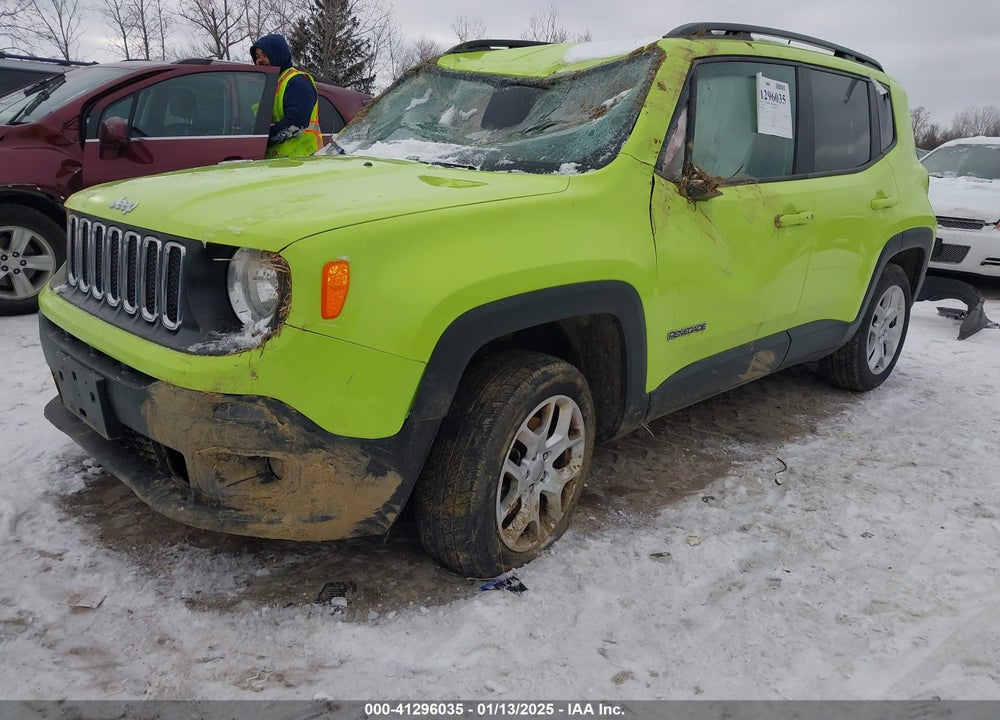 2017 JEEP RENEGADE LATITUDE 4X4 VIN: ZACCJBBB6HPF22433