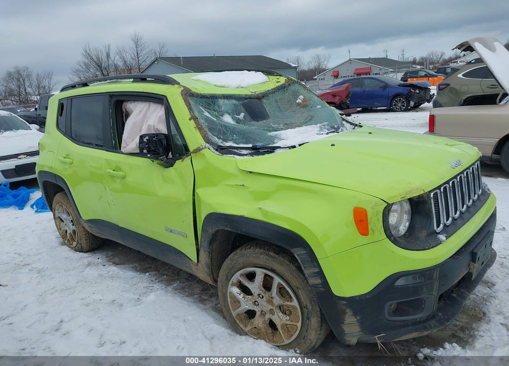 2017 JEEP RENEGADE LATITUDE 4X4 VIN: ZACCJBBB6HPF22433