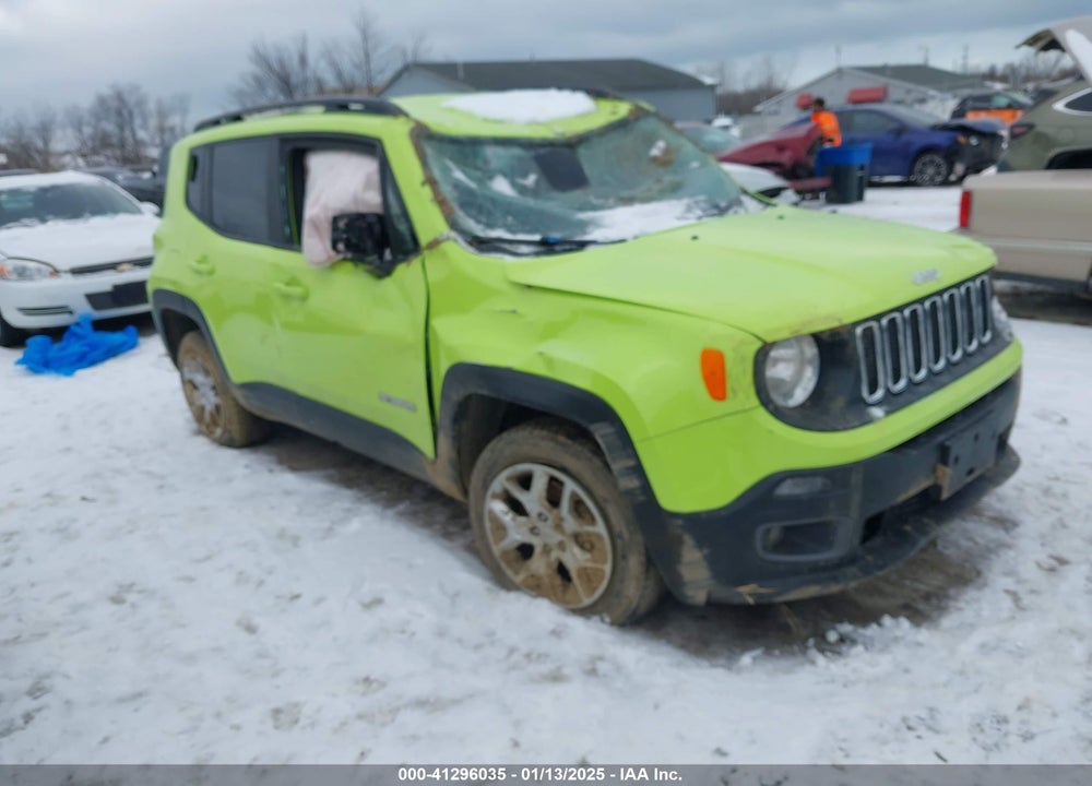 2017 JEEP RENEGADE LATITUDE 4X4 VIN: ZACCJBBB6HPF22433