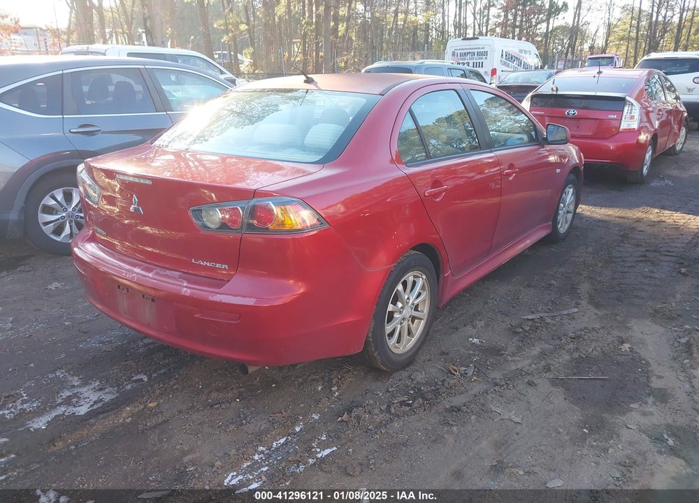2011 MITSUBISHI LANCER ES VIN: JA32U2FU3BU011121