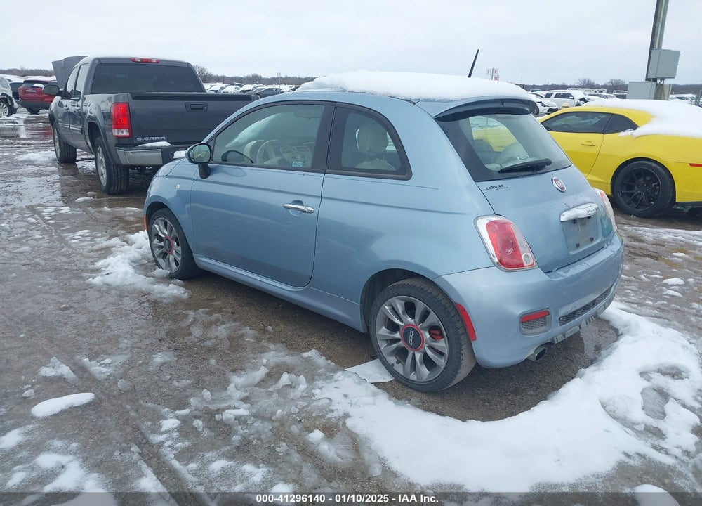 2015 FIAT 500 SPORT VIN: 3C3CFFBR5FT694551