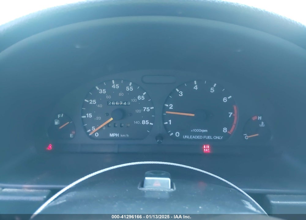 1997 GEO TRACKER SOFTTOP VIN: 2CNBE1865V6904672