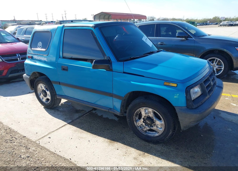 1997 GEO TRACKER SOFTTOP VIN: 2CNBE1865V6904672