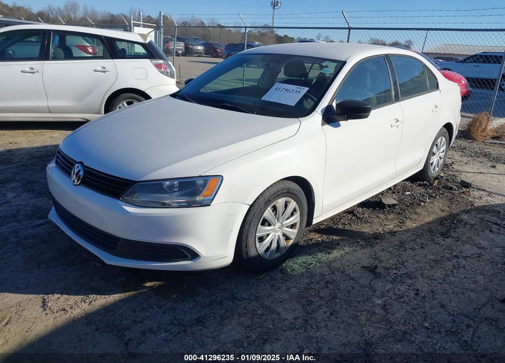 2012 VOLKSWAGEN JETTA 2.0L S VIN: 3VW1K7AJ0CM319489