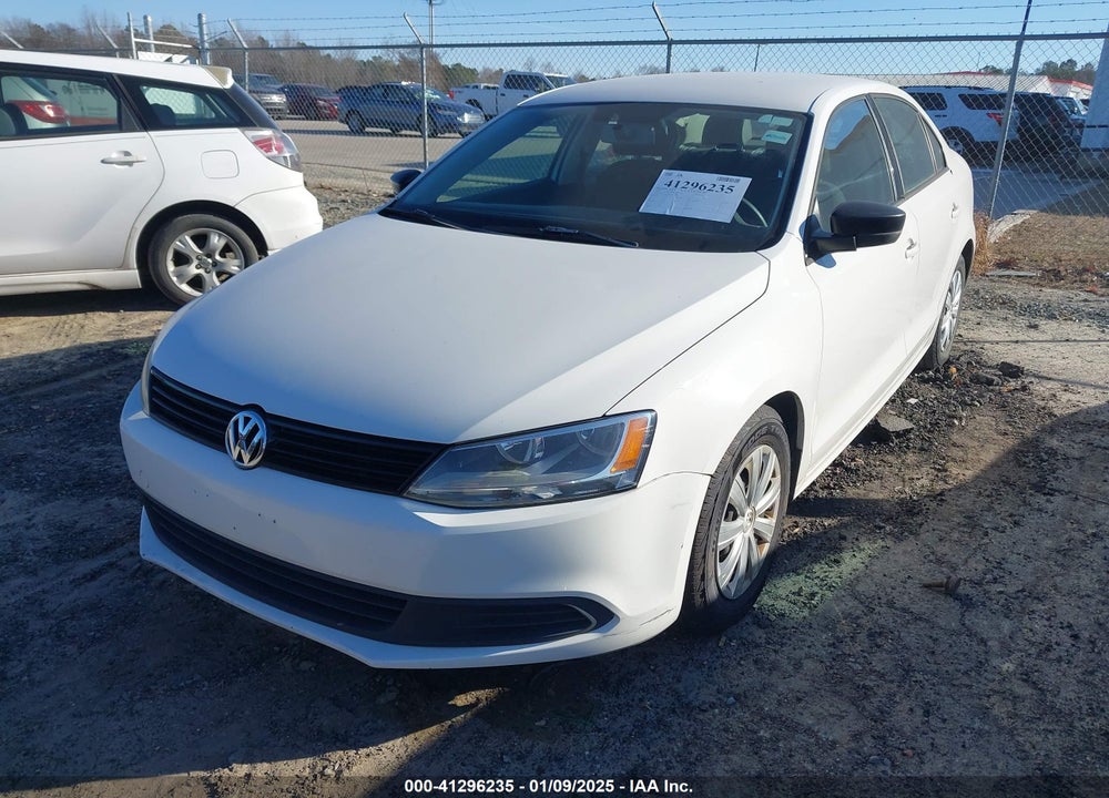 2012 VOLKSWAGEN JETTA 2.0L S VIN: 3VW1K7AJ0CM319489