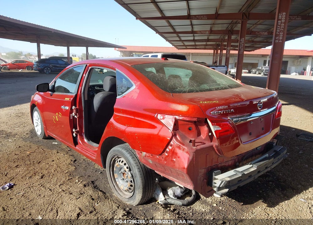 2016 NISSAN SENTRA VIN: 3N1AB7AP4GY235717