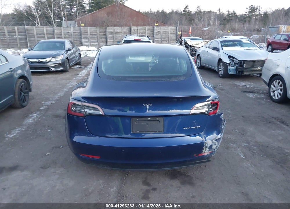 2022 TESLA MODEL 3 VIN: 5YJ3E1EB9NF206392