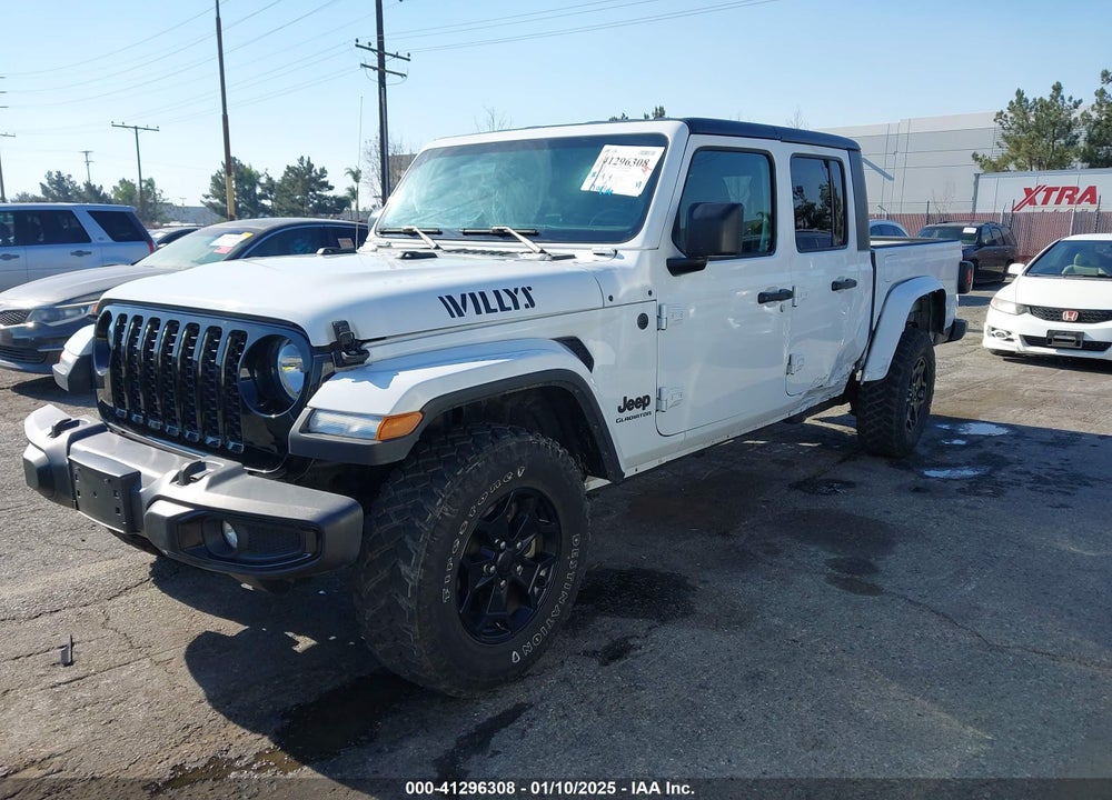 2022 JEEP GLADIATOR VIN: 1C6HJTAG6NL151502