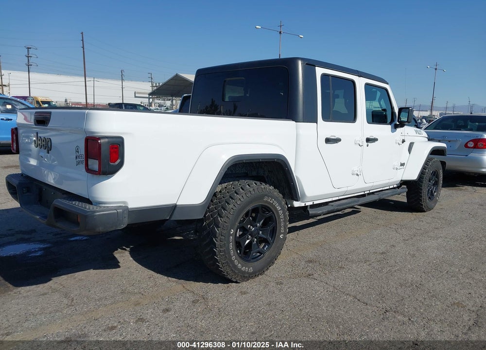 2022 JEEP GLADIATOR VIN: 1C6HJTAG6NL151502