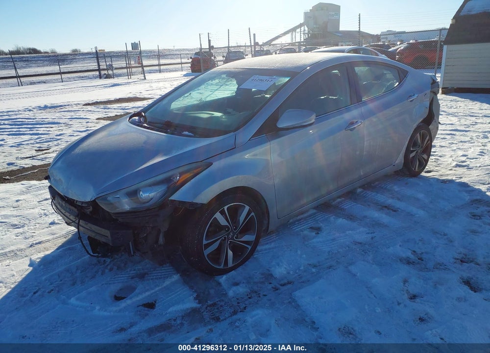 2014 HYUNDAI ELANTRA VIN: 5NPDH4AE2EH469418