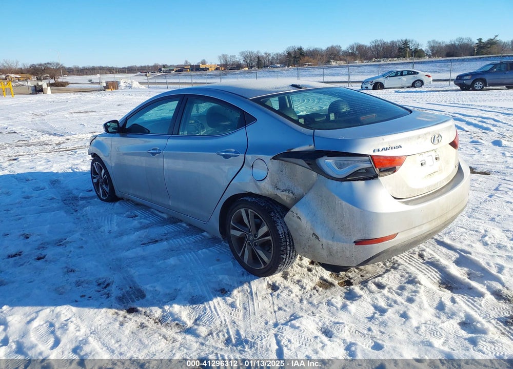 2014 HYUNDAI ELANTRA VIN: 5NPDH4AE2EH469418