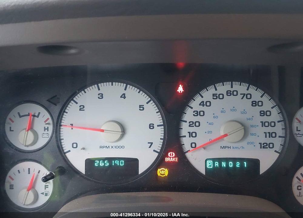 2004 DODGE RAM 1500 SLT/LARAMIE VIN: 1D7HA18D94S705117