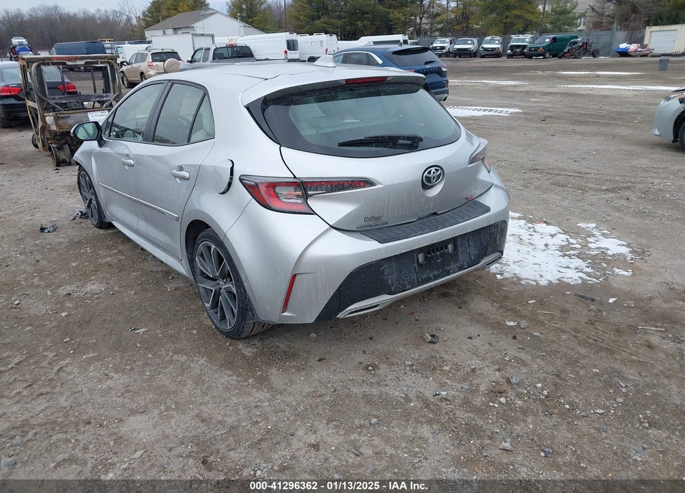 2019 TOYOTA COROLLA VIN: JTNK4RBE6K3064695