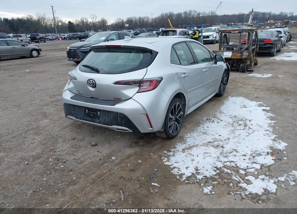 2019 TOYOTA COROLLA VIN: JTNK4RBE6K3064695