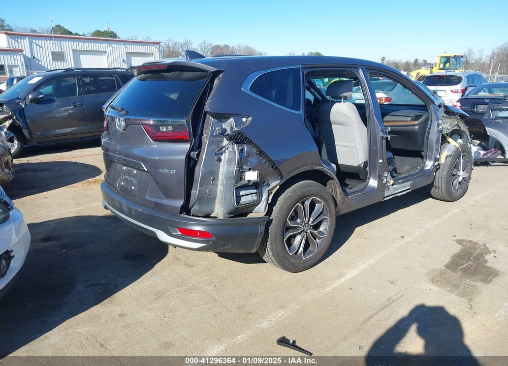 2022 HONDA CR-V AWD EX-L VIN: 2HKRW2H80NH650341