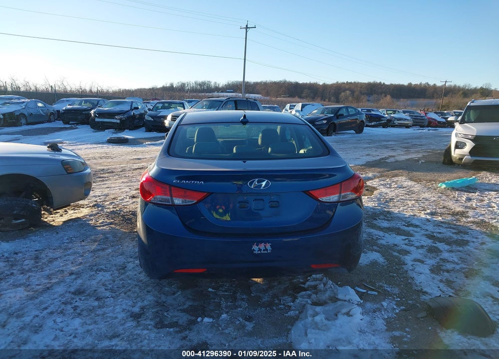 2013 HYUNDAI ELANTRA GLS VIN: KMHDH4AE4DU948908