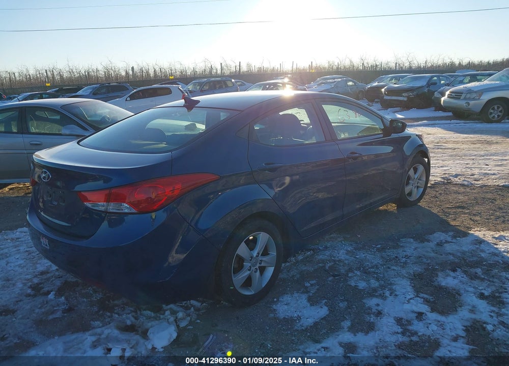2013 HYUNDAI ELANTRA GLS VIN: KMHDH4AE4DU948908