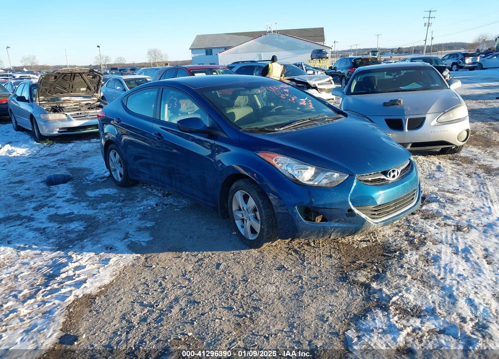 2013 HYUNDAI ELANTRA GLS VIN: KMHDH4AE4DU948908