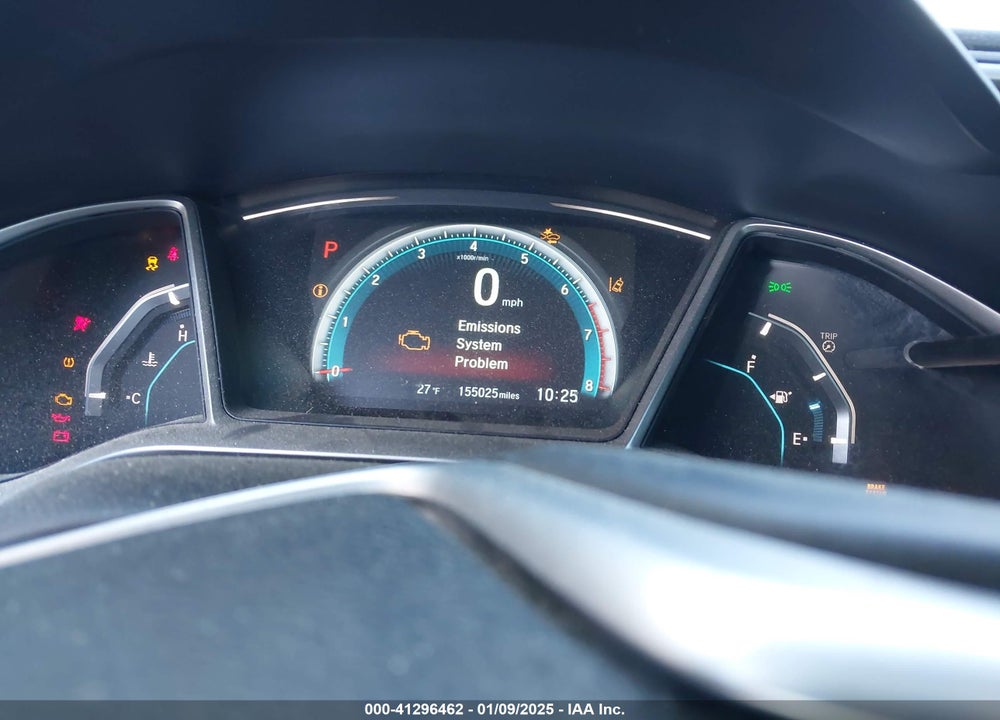 2016 HONDA CIVIC VIN: 19XFC1F99GE027423
