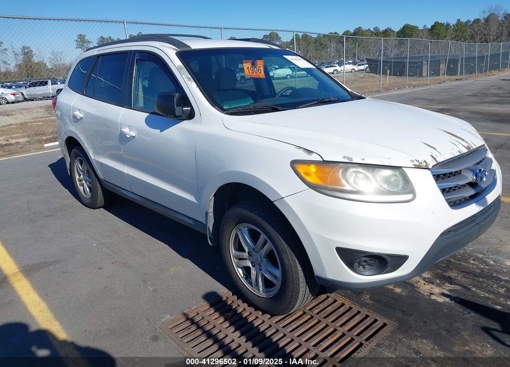 2012 HYUNDAI SANTA FE GLS VIN: 5XYZGDAB9CG149936