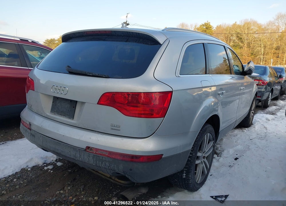 2008 AUDI Q7 3.6 PREMIUM VIN: WA1BY74L58D035517