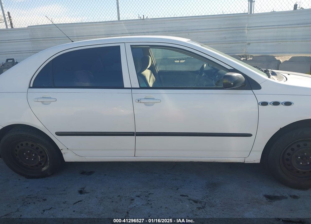 2003 TOYOTA COROLLA VIN: JTDBR2E330016299