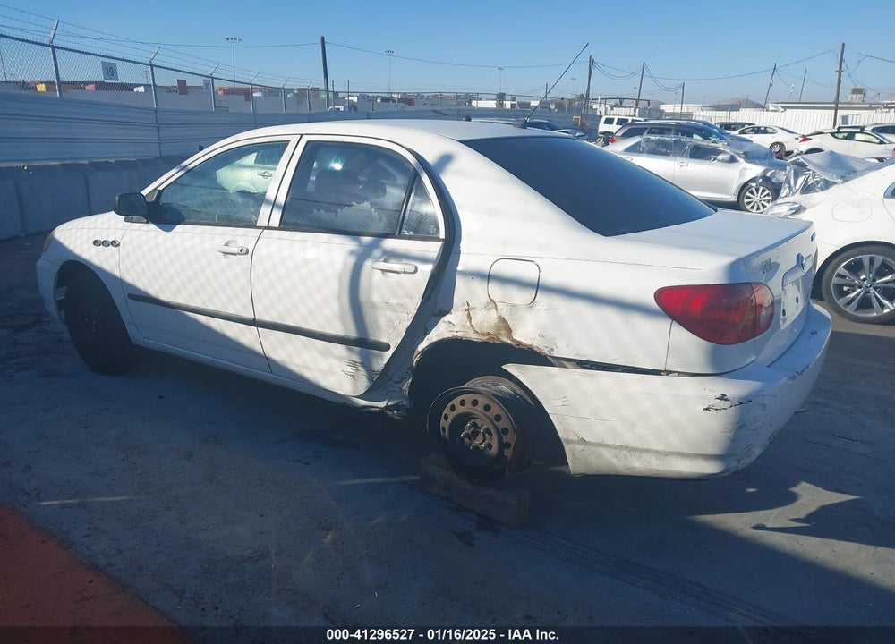 2003 TOYOTA COROLLA VIN: JTDBR2E330016299