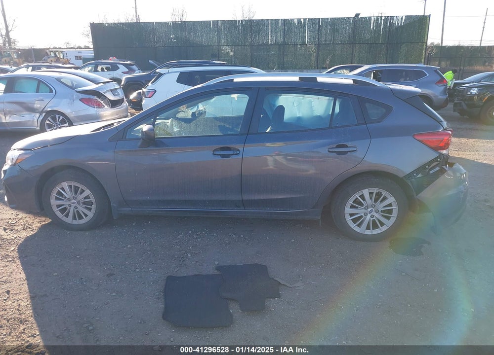 2018 SUBARU IMPREZA VIN: 4S3GTAB67J3747284