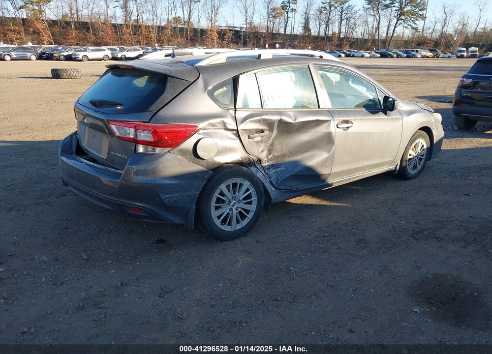 2018 SUBARU IMPREZA VIN: 4S3GTAB67J3747284