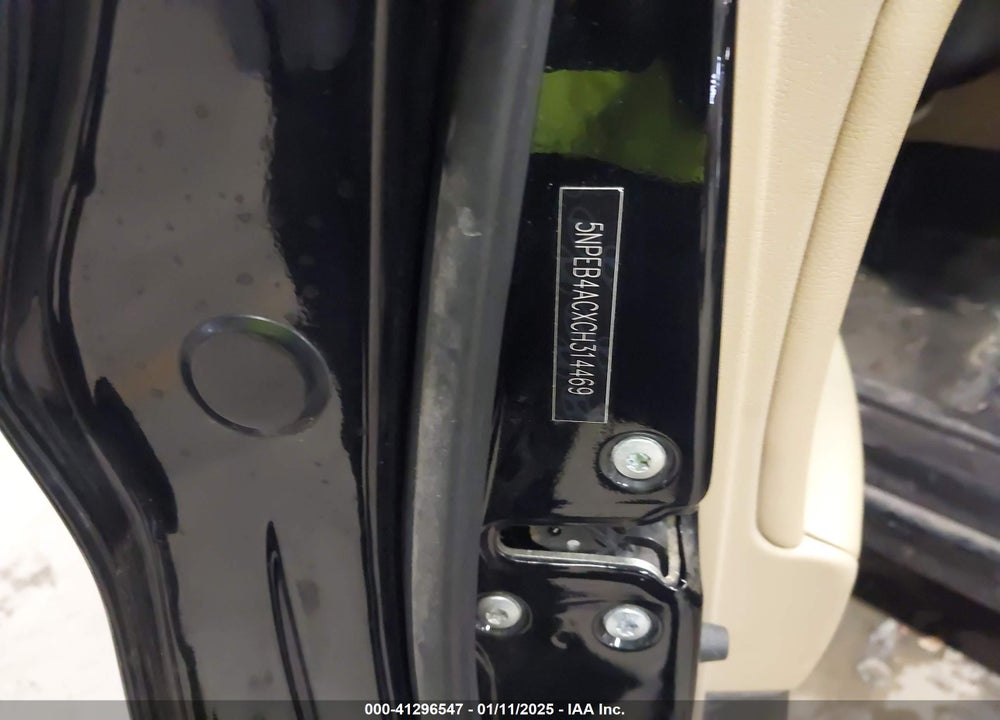 2012 HYUNDAI SONATA VIN: 5NPEB4ACXCH314469